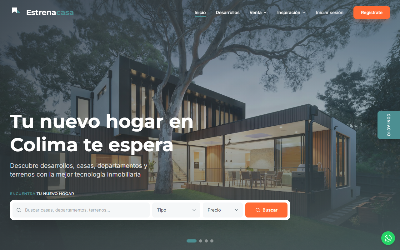 Plataforma Estrenacasa Colima